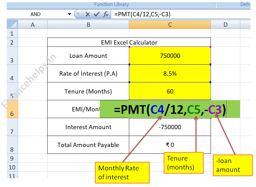 EMI Calculation