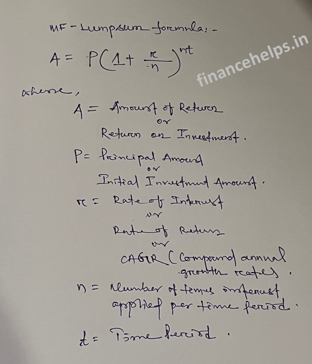 Mutual Fund Calculator